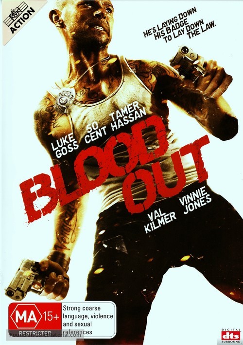 Blood Out - Australian DVD movie cover
