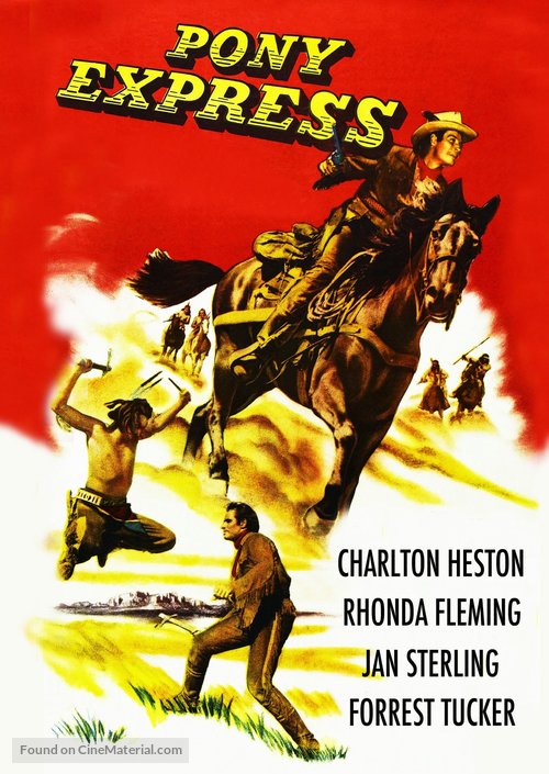 Pony Express - DVD movie cover