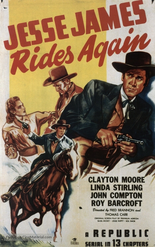 Jesse James Rides Again - Movie Poster