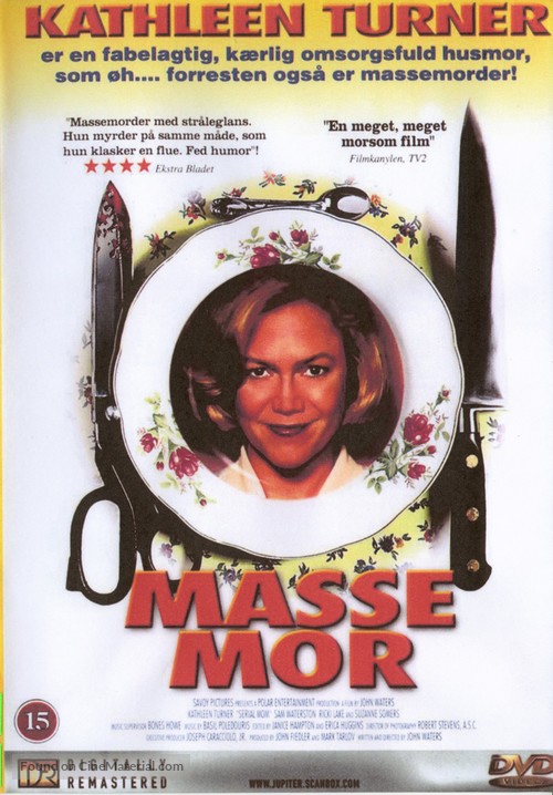 Serial Mom - Danish DVD movie cover