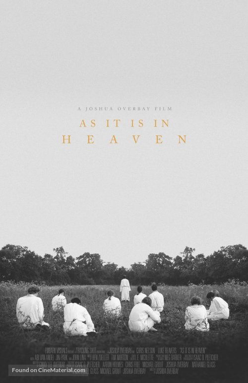 As It Is in Heaven - Movie Poster