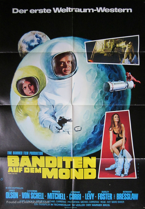 Moon Zero Two - German Movie Poster