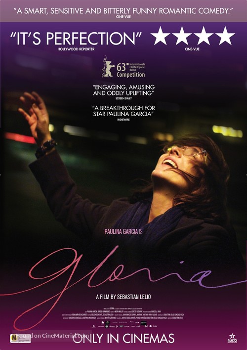 Gloria - New Zealand Movie Poster