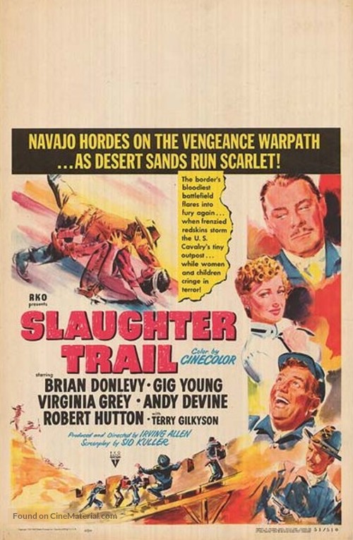 Slaughter Trail - Movie Poster