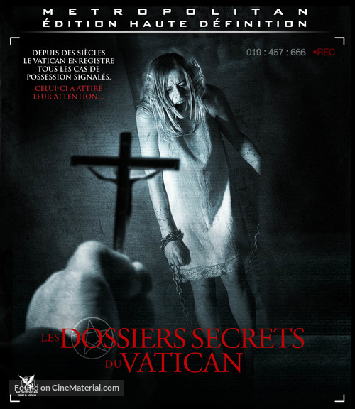 The Vatican Tapes - French Blu-Ray movie cover