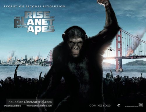 Rise of the Planet of the Apes - Movie Poster