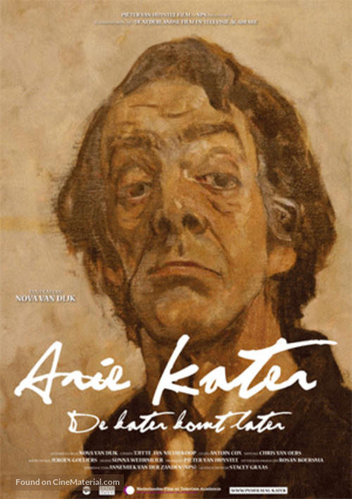 Arie Kater-De Kater Komt Later - Dutch Movie Poster