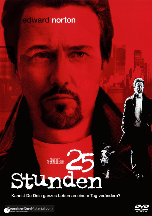 25th Hour - German DVD movie cover