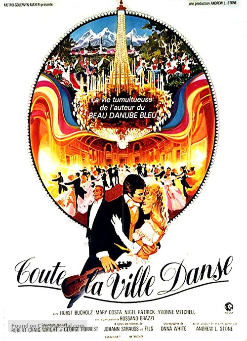 The Great Waltz - French Movie Poster