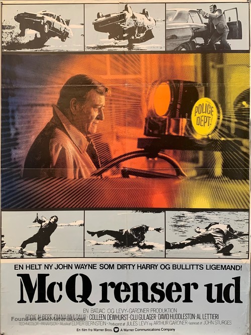 McQ - Danish Movie Poster