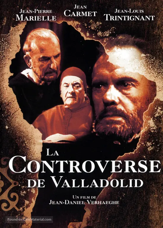 La controverse de Valladolid - French DVD movie cover