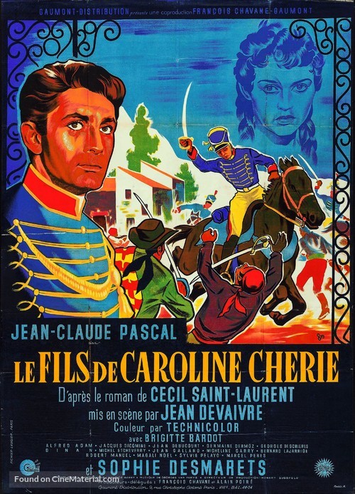 Fils de Caroline ch&eacute;rie, Le - French Movie Poster