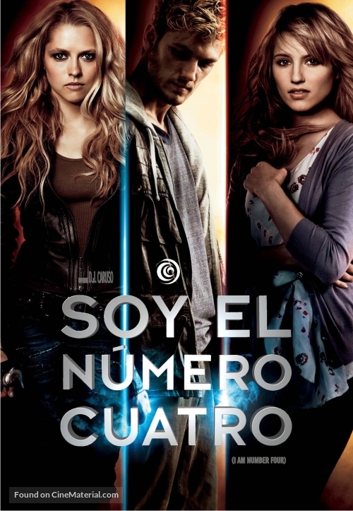 I Am Number Four - Argentinian DVD movie cover