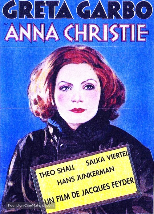 Anna Christie - French Movie Poster