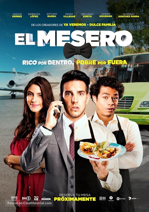 El mesero - Mexican Movie Poster