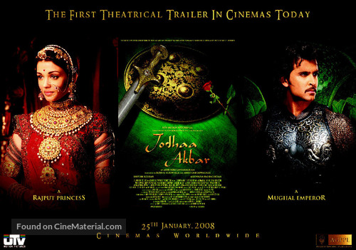 Jodhaa Akbar - Indian Movie Poster