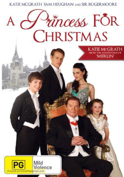 A Princess for Christmas - Australian DVD movie cover