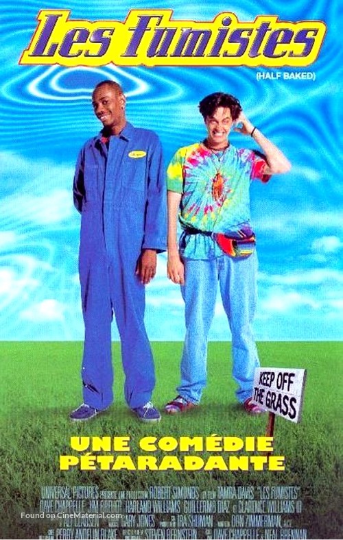 Half Baked - French VHS movie cover