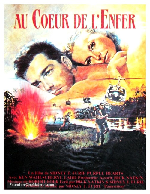 Purple Hearts - French Movie Poster