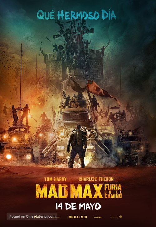 Mad Max: Fury Road - Mexican Movie Poster