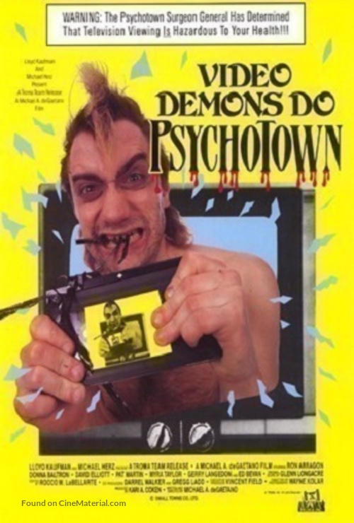 Bloodbath in Psycho Town - Movie Cover