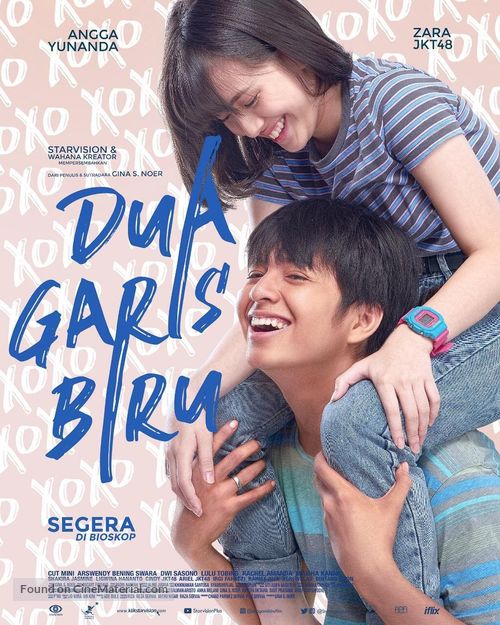 Dua Garis Biru - Malaysian Movie Poster