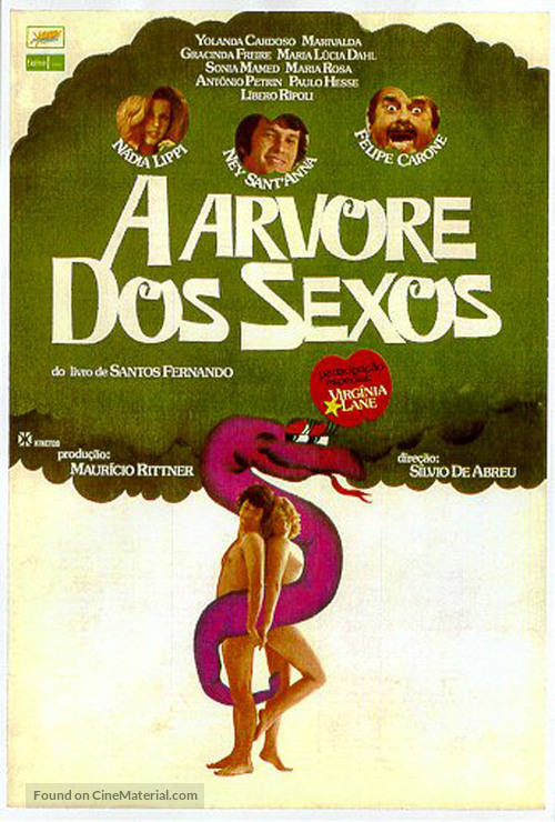 A &Aacute;rvore dos Sexos - Brazilian Movie Poster