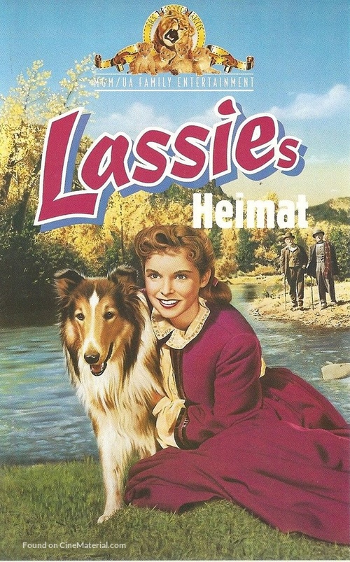 Hills of Home - German VHS movie cover