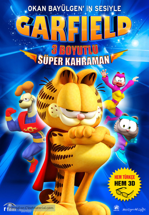 Garfield&#039;s Pet Force - Turkish Movie Poster