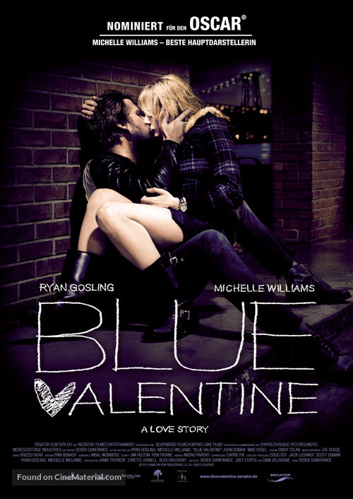 Blue Valentine - German Movie Poster