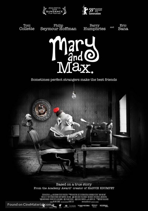 Mary and Max - Movie Poster
