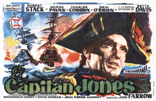 John Paul Jones - Spanish Movie Poster