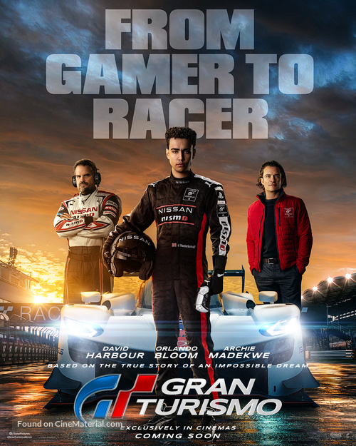 Gran Turismo - Irish Movie Poster