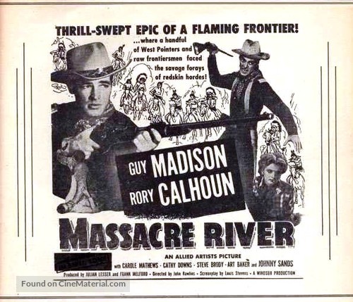Massacre River - poster