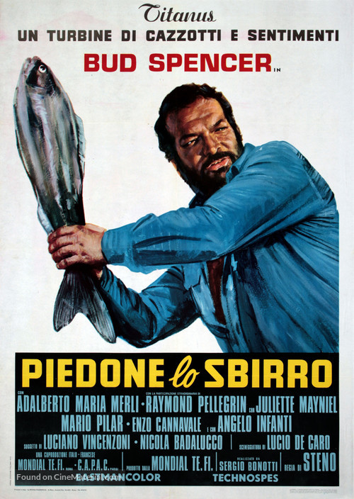 Piedone lo sbirro - Italian Movie Poster