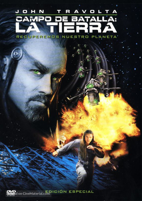 Battlefield Earth - Spanish DVD movie cover