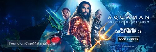 Aquaman and the Lost Kingdom - British Movie Poster