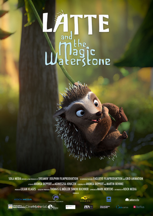 Latte &amp; The Magic Waterstone - International Movie Poster