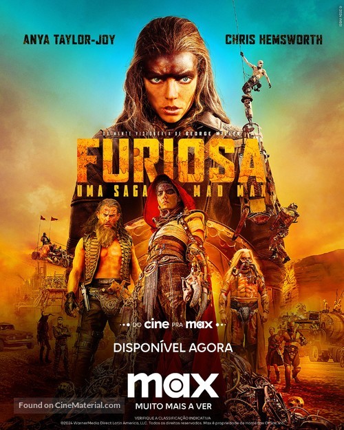 Furiosa: A Mad Max Saga - Brazilian Movie Poster