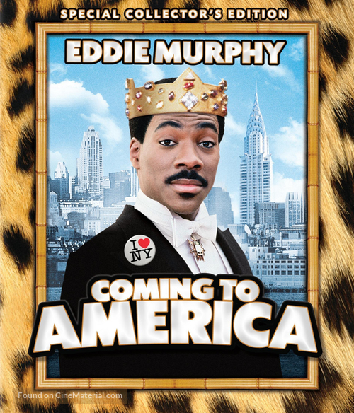 Coming To America - Blu-Ray movie cover