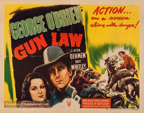 Gun Law - Re-release movie poster