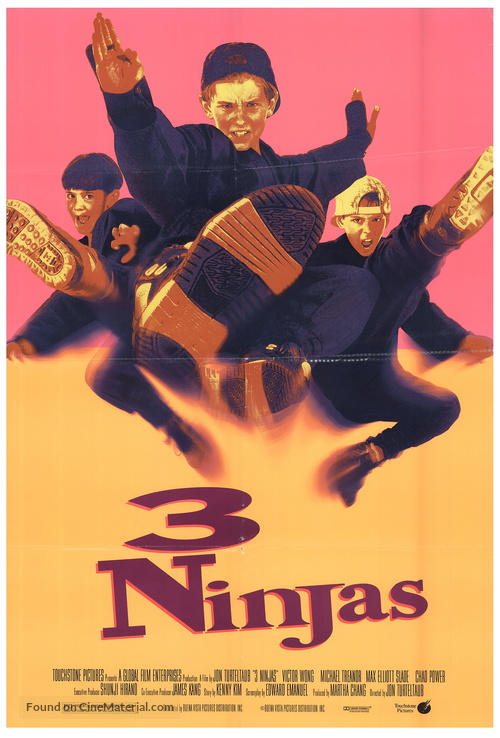 3 Ninjas - Movie Poster