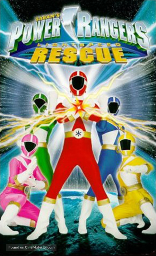 &quot;Power Rangers Lightspeed Rescue&quot; - VHS movie cover