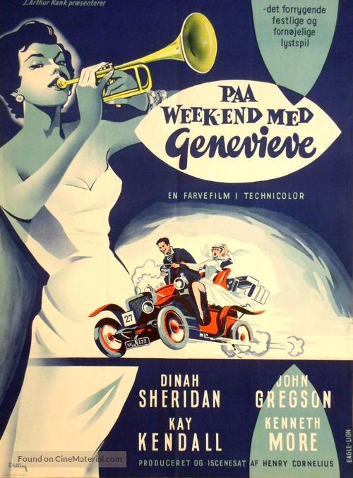 Genevieve - Danish Movie Poster