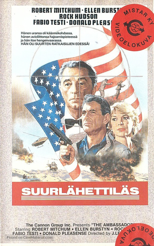 The Ambassador - Finnish VHS movie cover