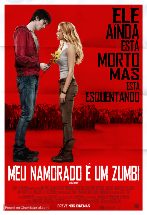 Warm Bodies - Brazilian Movie Poster