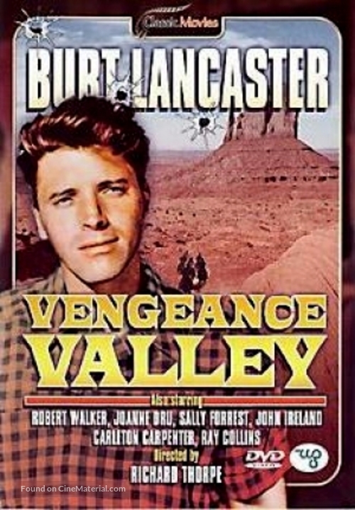 Vengeance Valley - Dutch Movie Cover
