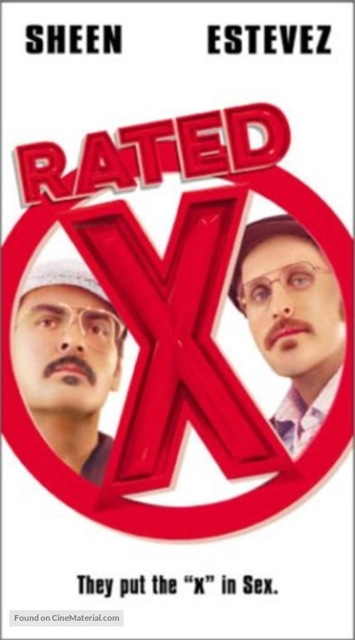 Rated X - VHS movie cover