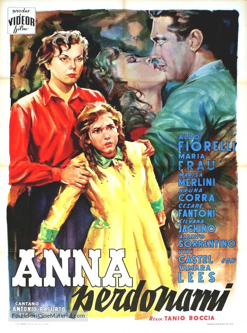 Anna perdonami - Italian Movie Poster