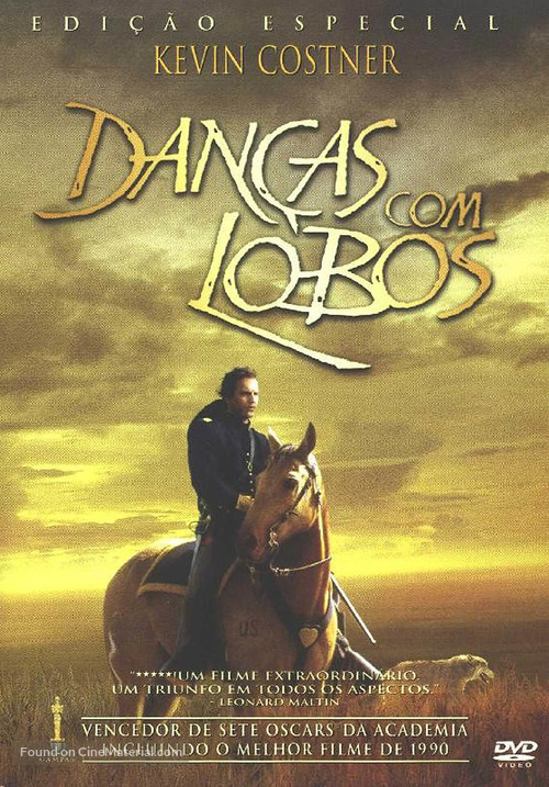Dances with Wolves - Portuguese Movie Cover